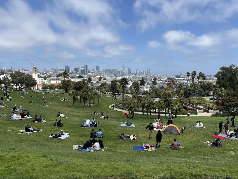 Mission Dolores Park · fotografía de archivo