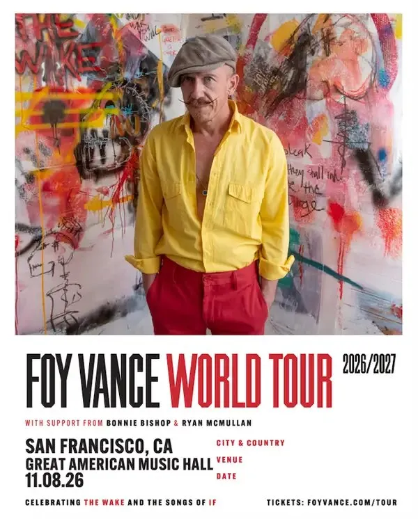 Foy Vance · imagen del organizador