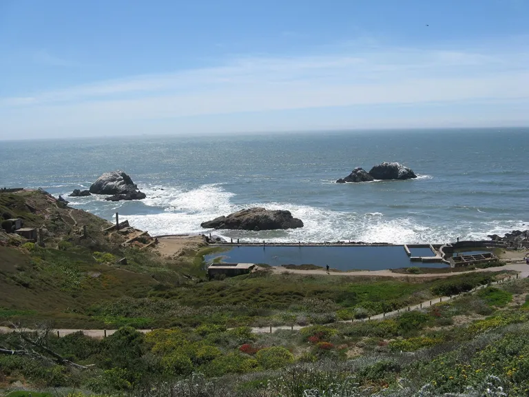 Mirador de Sutro Baths · fotografía de archivo