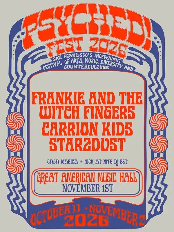 Frankie and The Witch Fingers · imagen del organizador