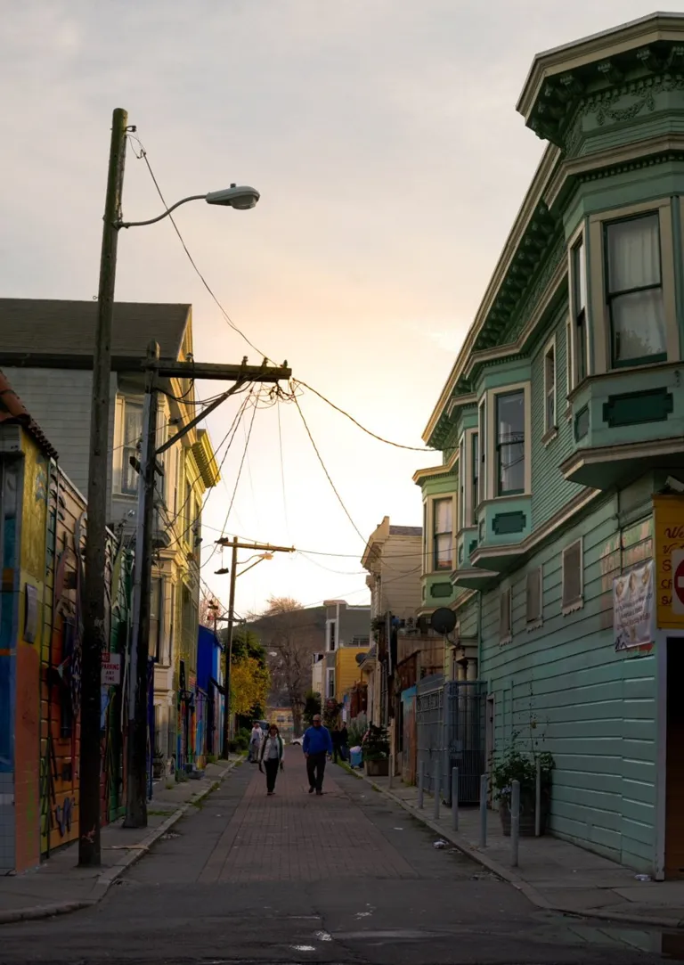 Murales de Balmy Alley · fotografía de archivo