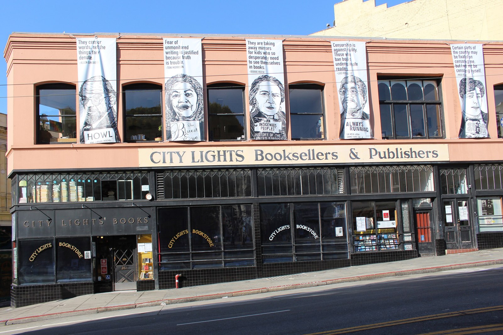 City Lights Booksellers · archival location photograph
