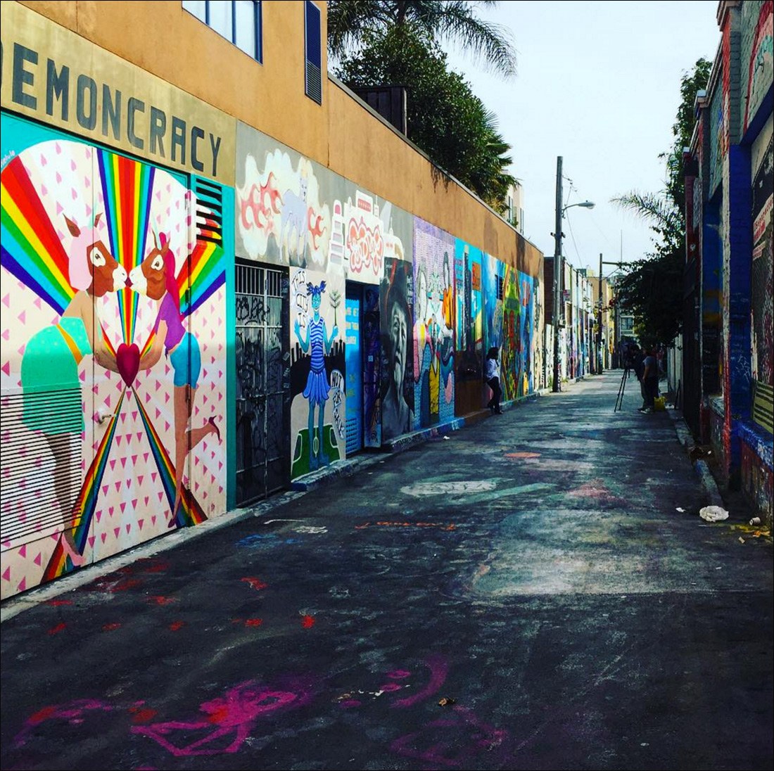 Clarion Alley Murals · archival organizer photograph