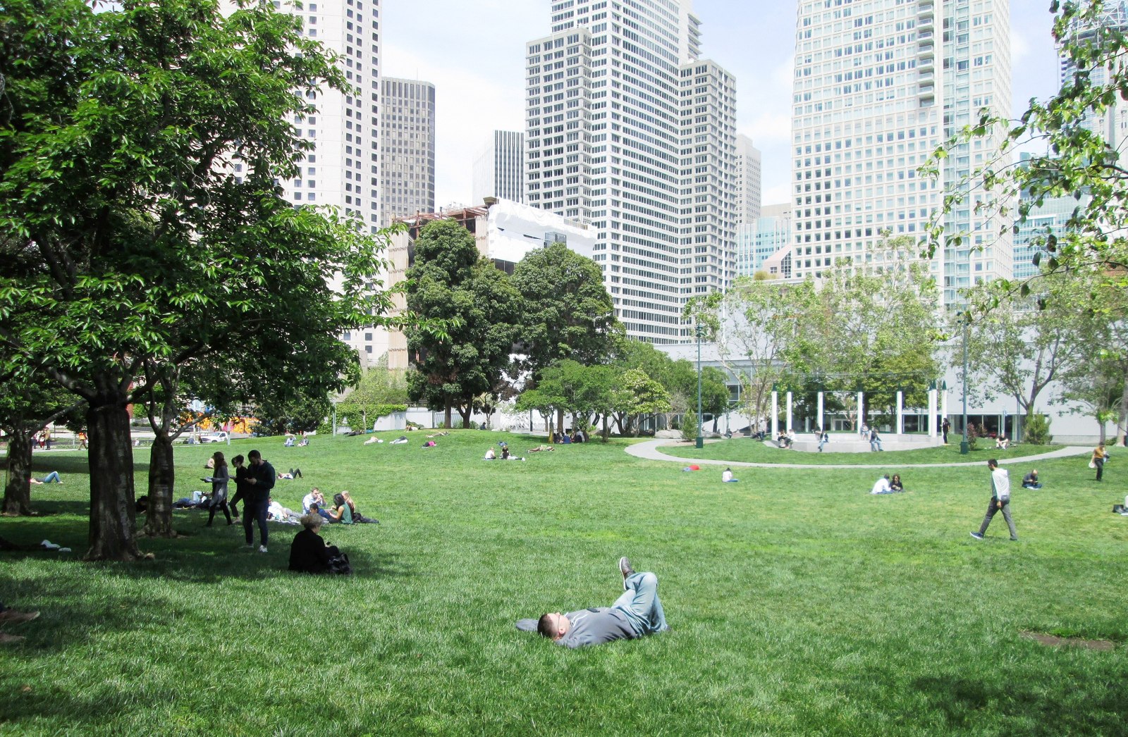 Yerba Buena Gardens · archival location photograph